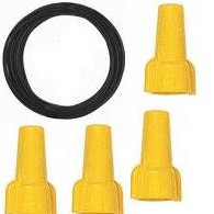 Dog Fence Mini Repair Kit which is 2m of wire and 2 yellow cone connectors