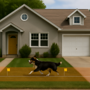 How it works draft 1 Diagram showing how the dog fence collar works