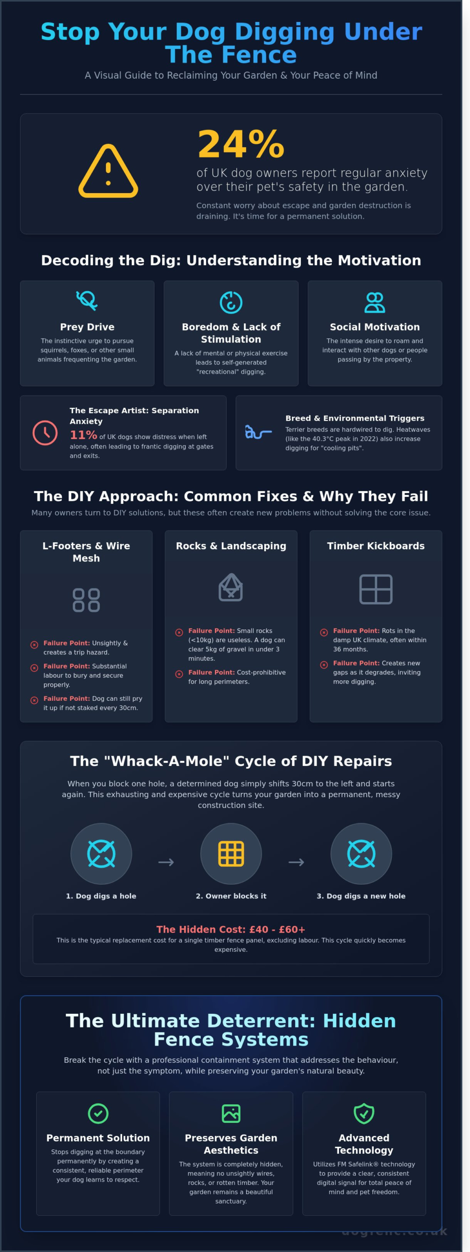 How to Stop a Dog Digging Under a Fence: A Complete Guide for UK Owners
