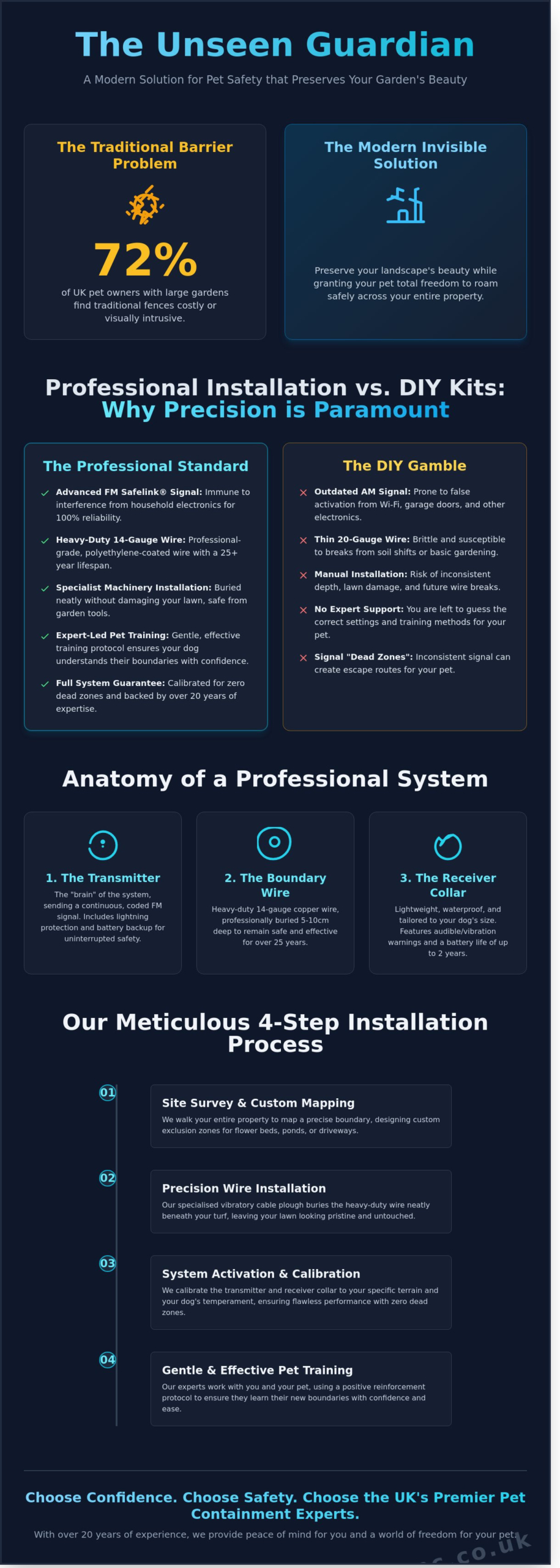 Professional Electric Dog Fence Installation: The Complete UK Guide for 2026 - Infographic