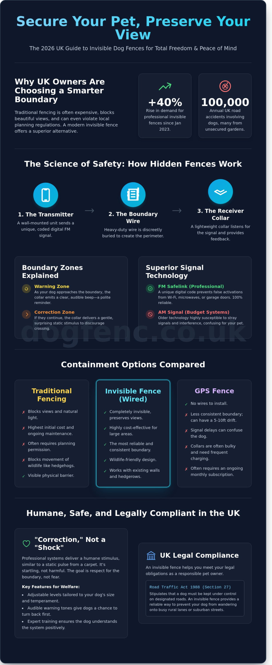 The Ultimate Guide to Invisible Dog Fences in the UK (2026)